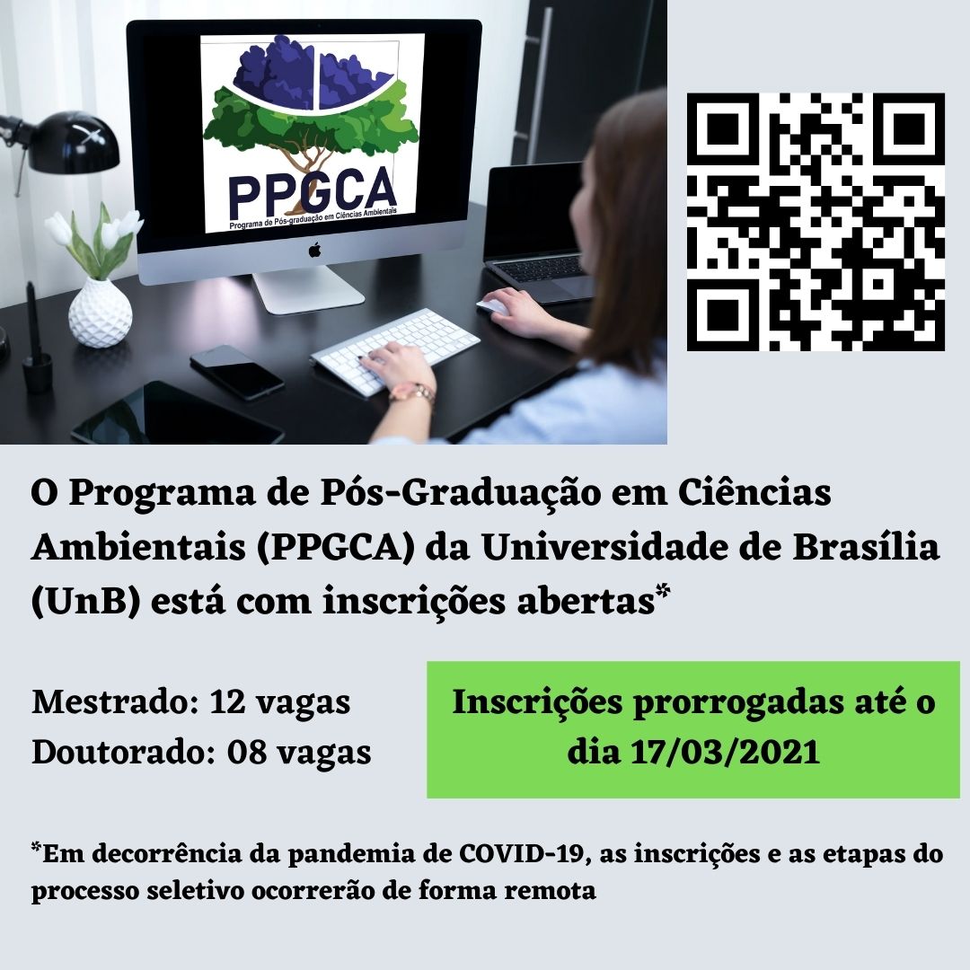 SELECAO 2021 PPGCA PRORROGACAO